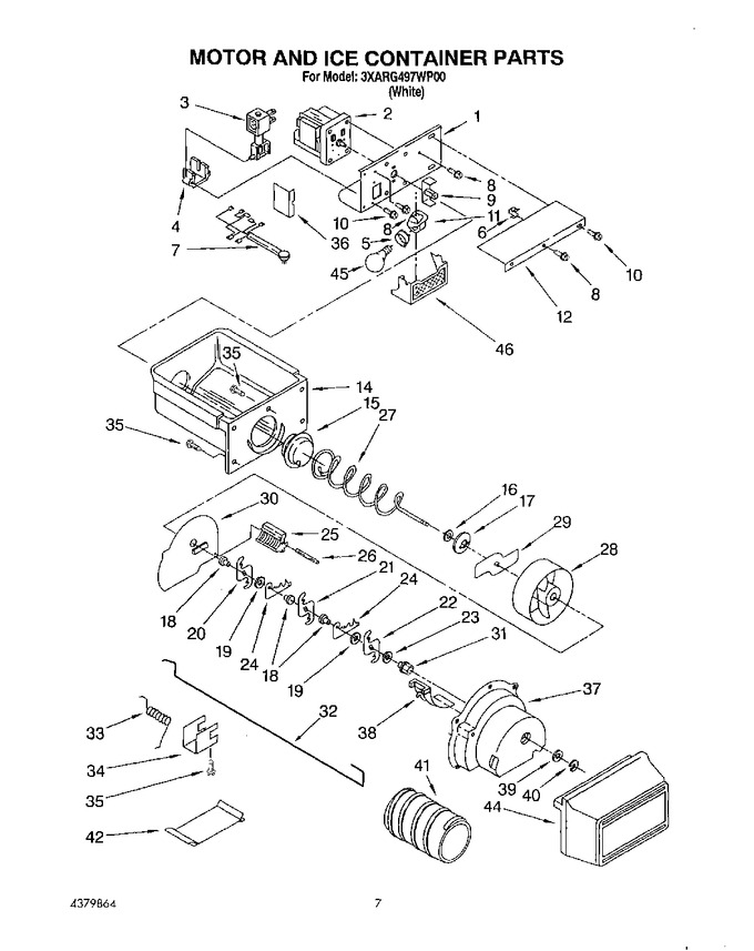 Diagram for 3XARG497WP00