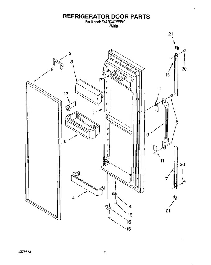 Diagram for 3XARG497WP00