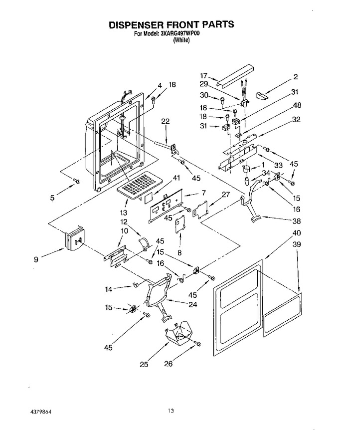 Diagram for 3XARG497WP00