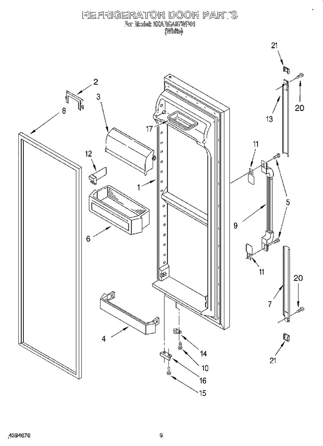 Diagram for 3XARG497WP01