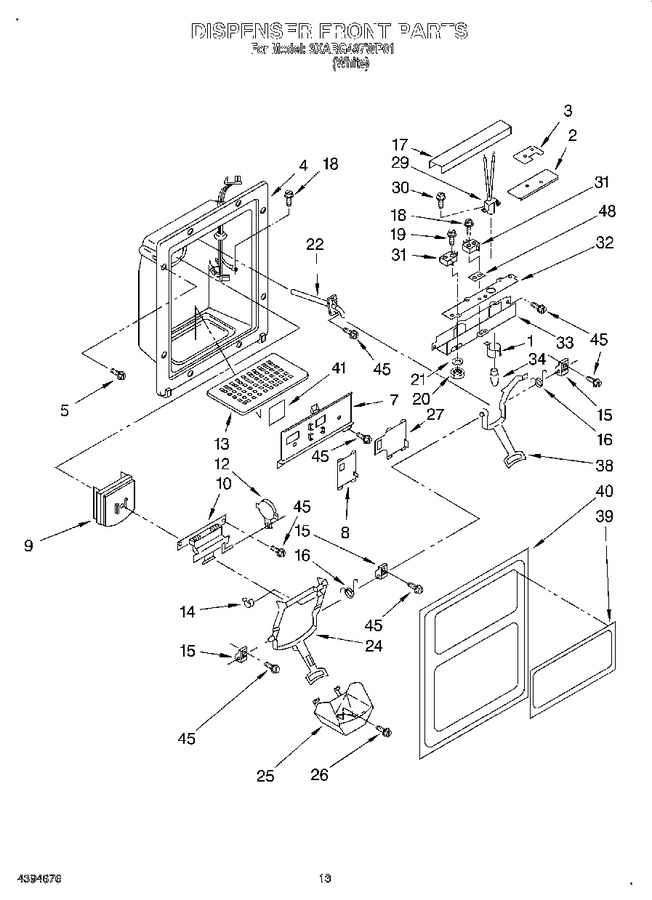 Diagram for 3XARG497WP01