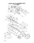 Diagram for 05 - Motor And Ice Container