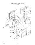 Diagram for 08 - Dispenser Front