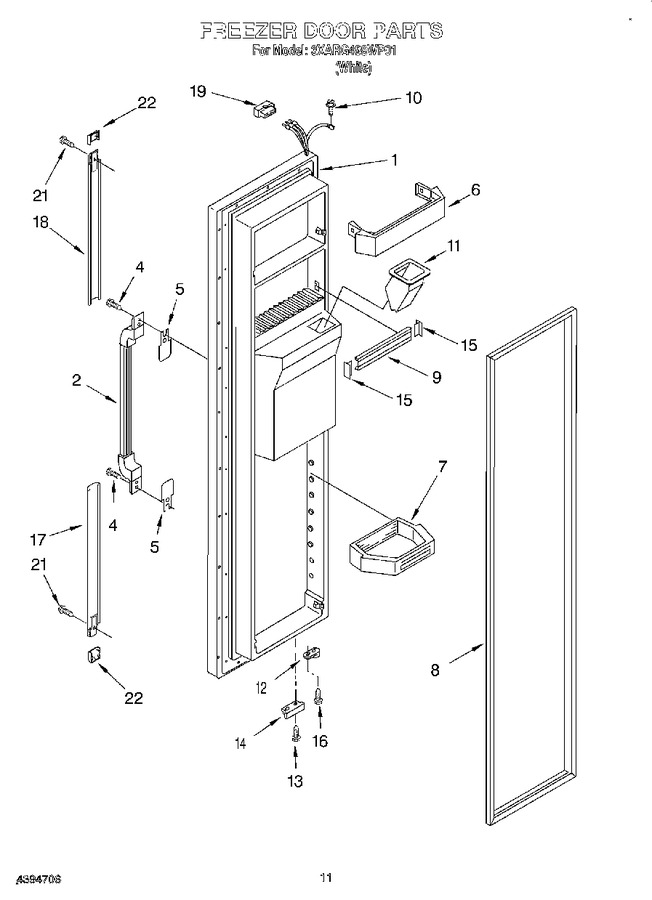 Diagram for 3XARG498WP01