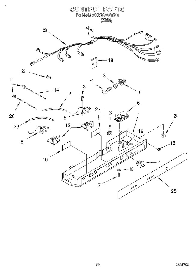 Diagram for 3XARG498WP01