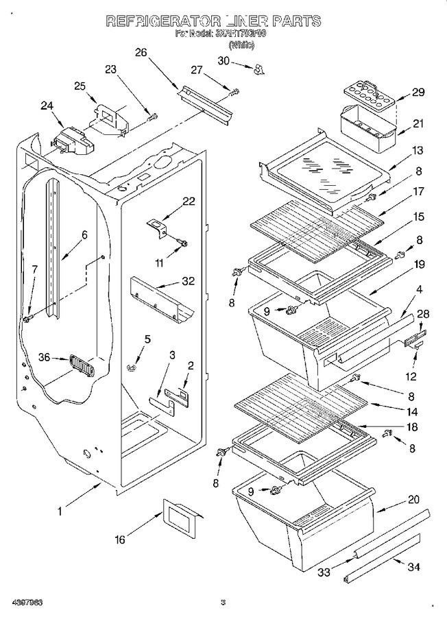 Diagram for 3XART700F00