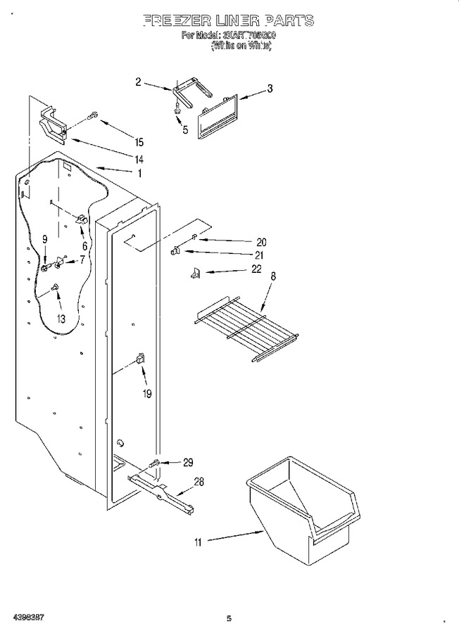 Diagram for 3XART705G00