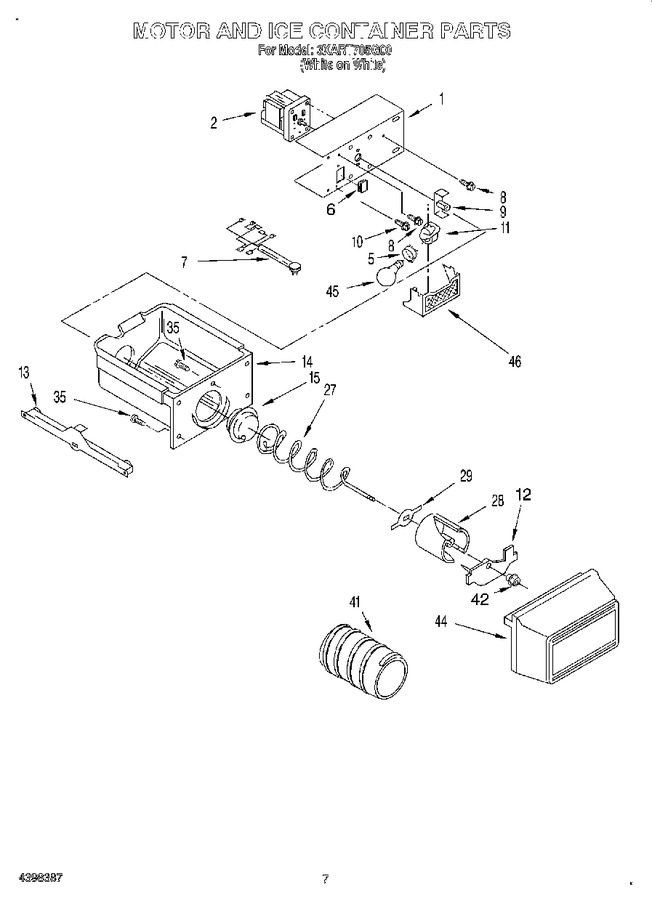 Diagram for 3XART705G00