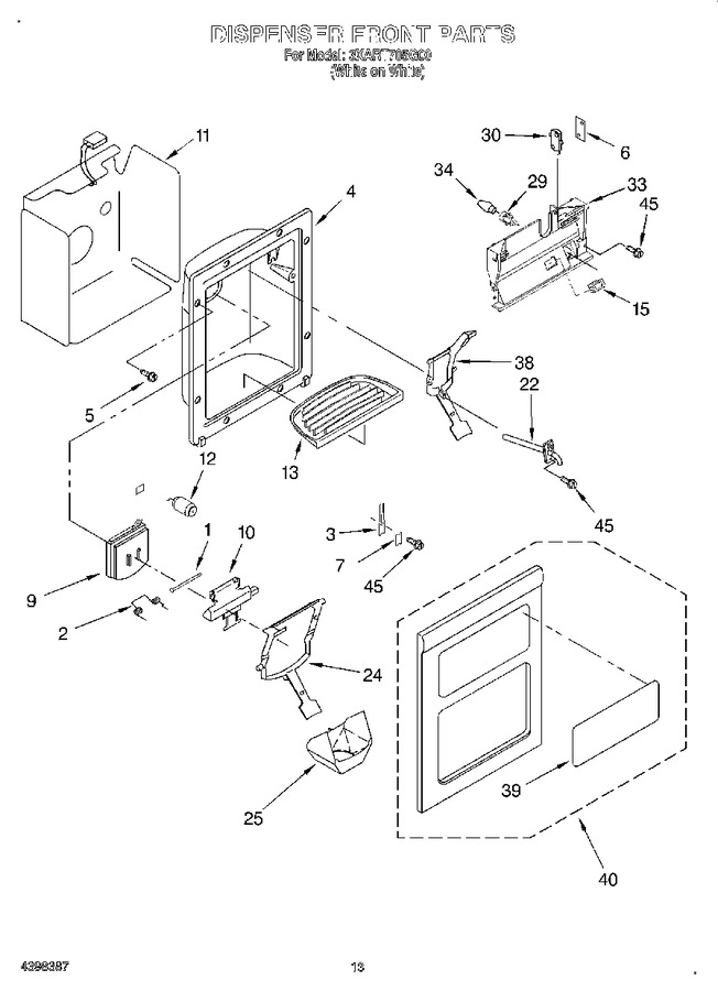 Diagram for 3XART705G00