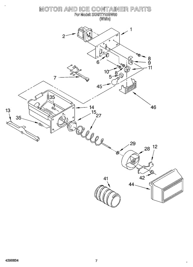 Diagram for 3XART710GW00