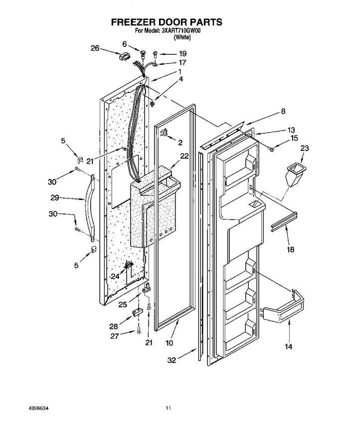 Diagram for 3XART710GW00
