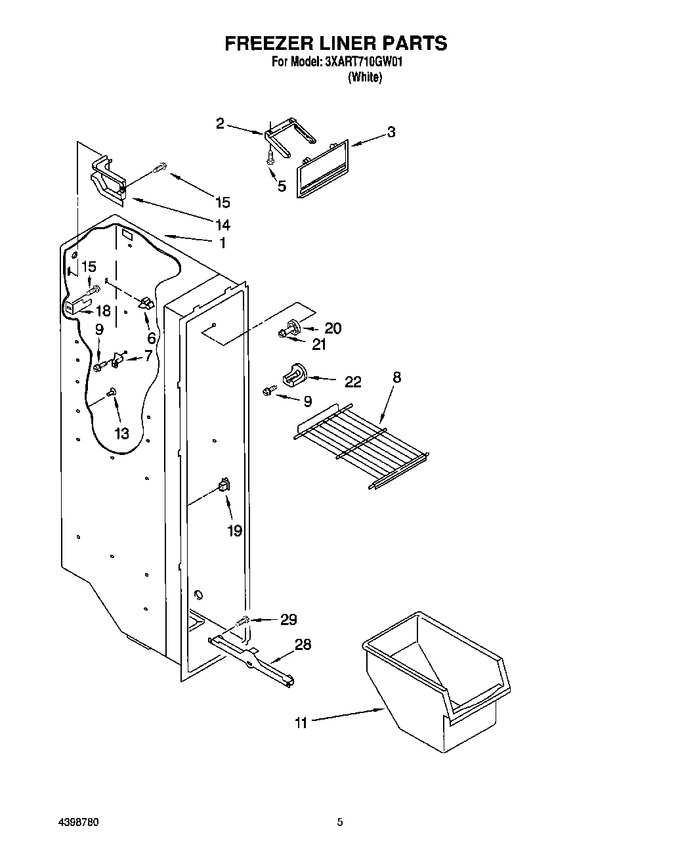 Diagram for 3XART710GW01