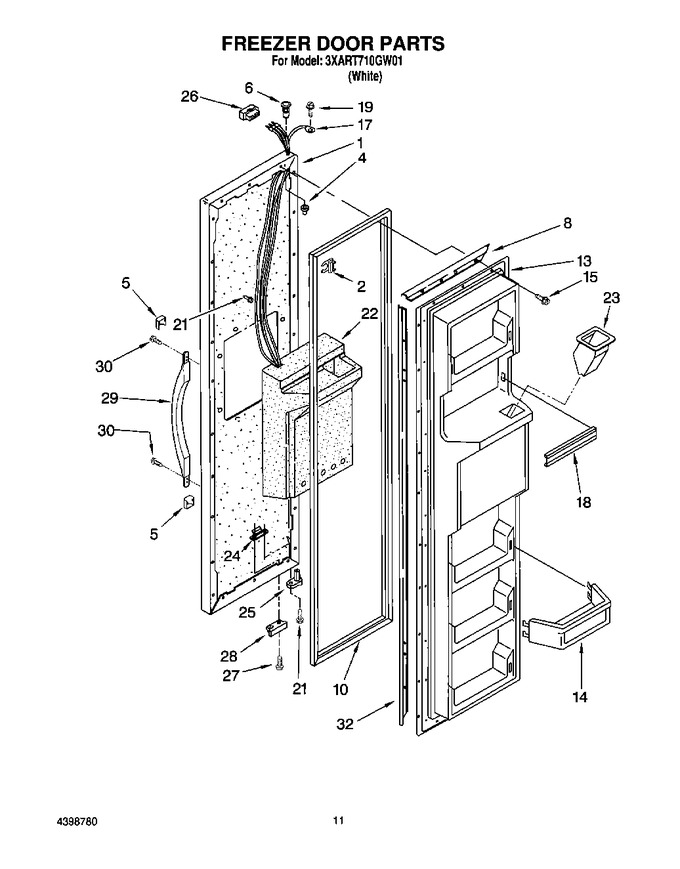 Diagram for 3XART710GW01