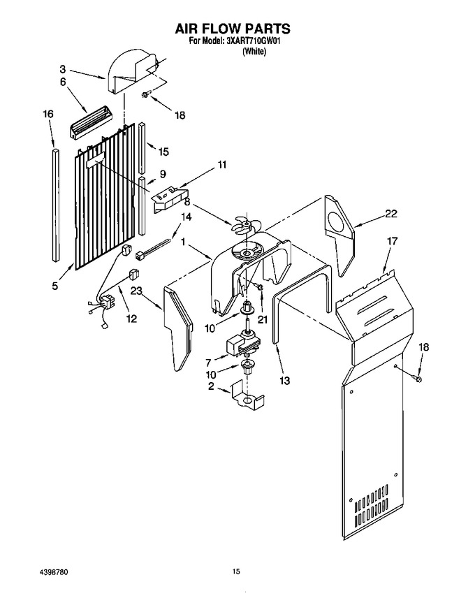 Diagram for 3XART710GW01