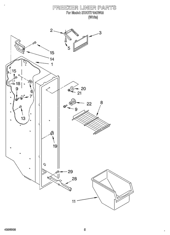 Diagram for 3XART710GW02