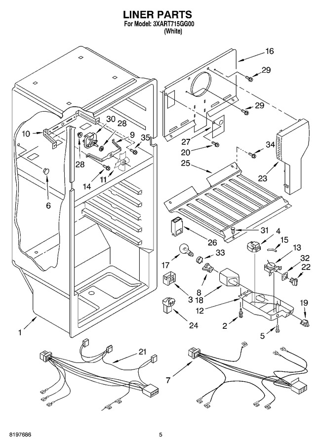 Diagram for 3XART715GG00