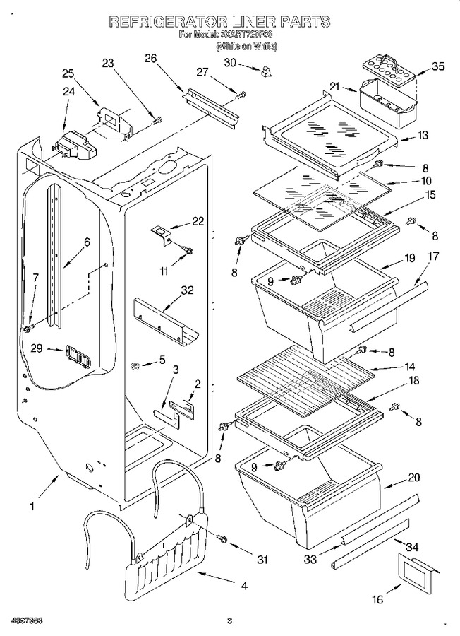 Diagram for 3XART720F00