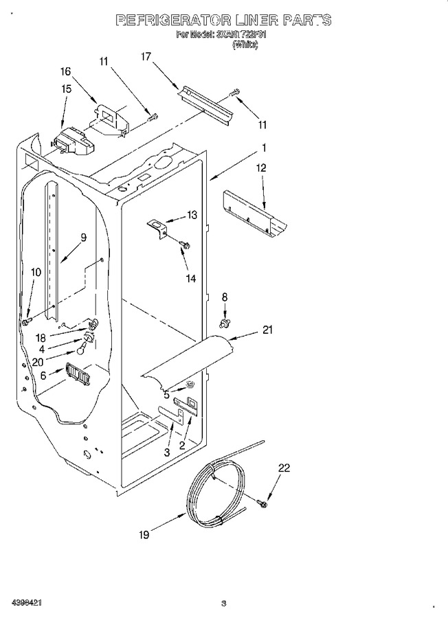 Diagram for 3XART722F01