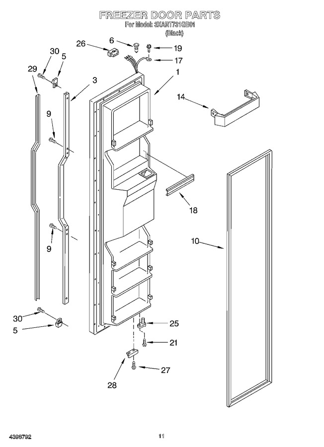 Diagram for 3XART731GB01