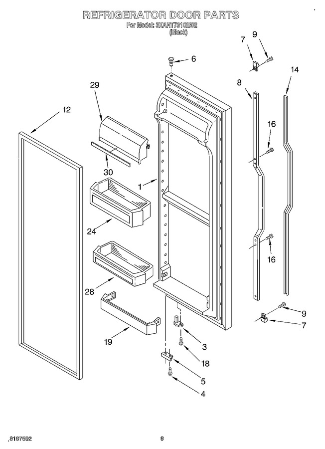 Diagram for 3XART731GB02