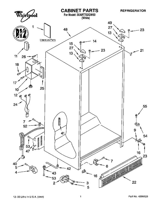 Diagram for 3XART732GW00