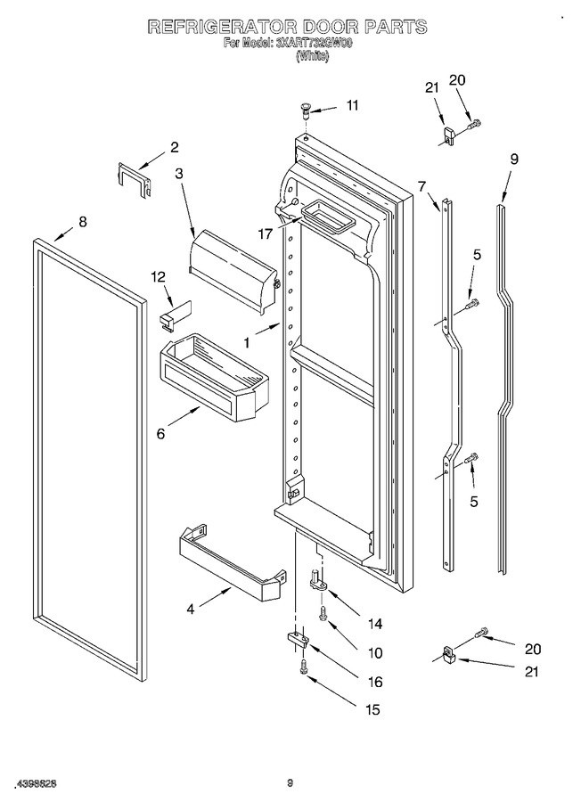 Diagram for 3XART732GW00