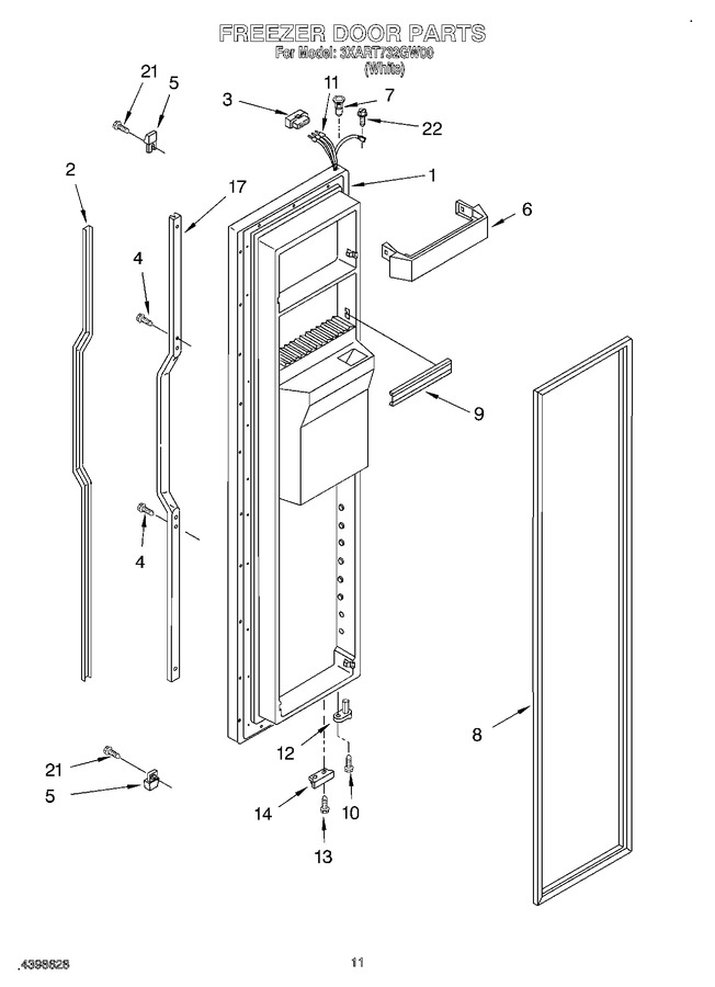 Diagram for 3XART732GW00