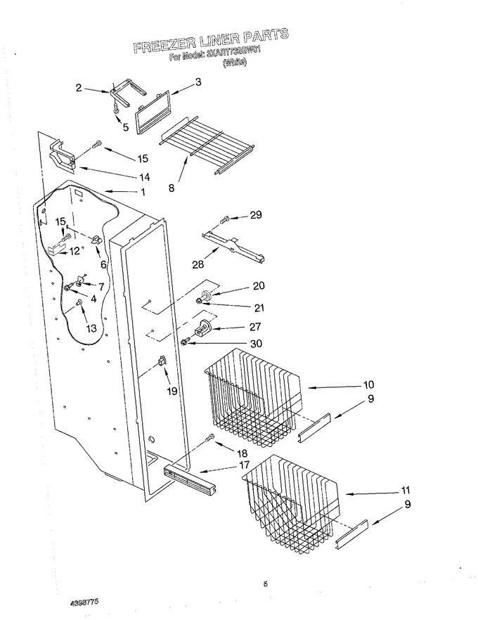 Diagram for 3XART732GW01