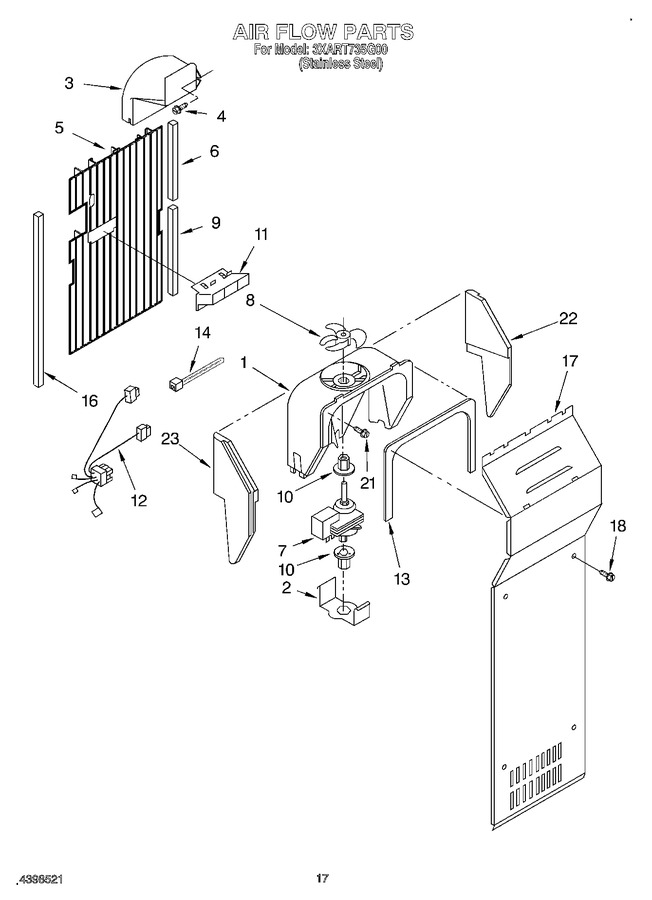 Diagram for 3XART735G00