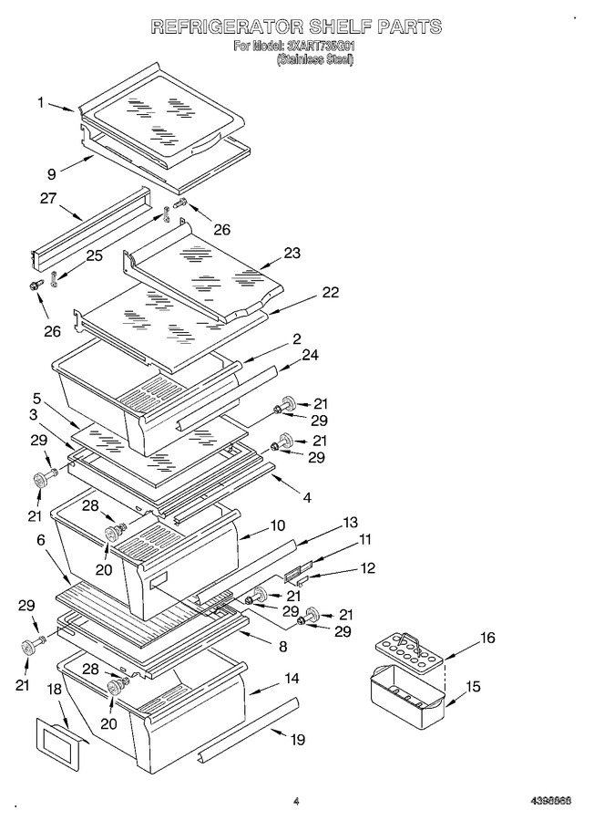Diagram for 3XART735G01