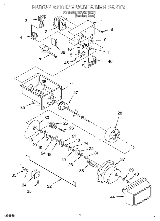 Diagram for 3XART735G01