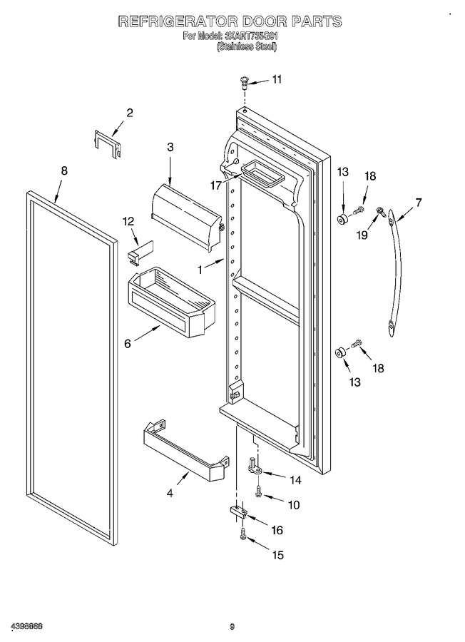 Diagram for 3XART735G01