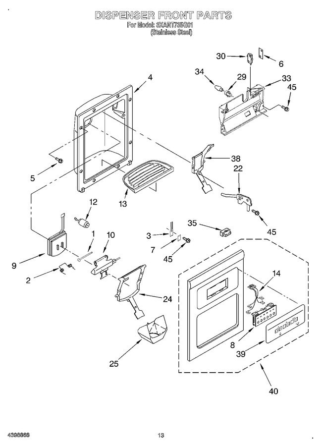Diagram for 3XART735G01