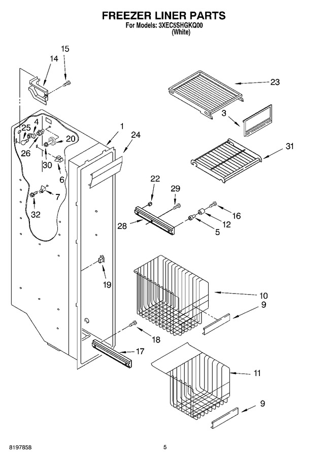 Diagram for 3XEC5SHGKQ00