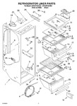 Diagram for 02 - Refrigerator Liner