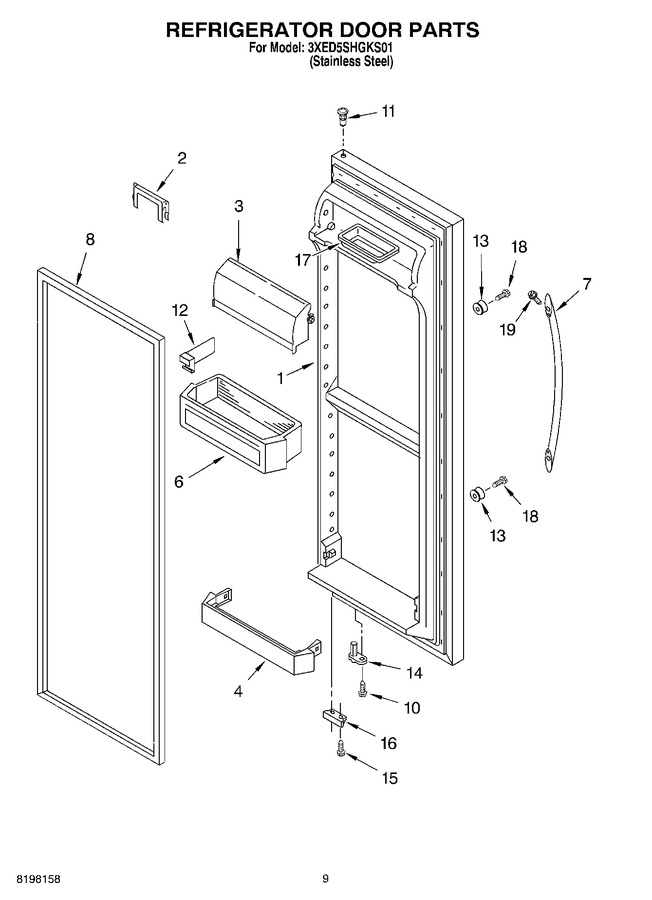 Diagram for 3XED5SHGKS01