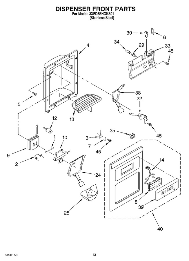 Diagram for 3XED5SHGKS01