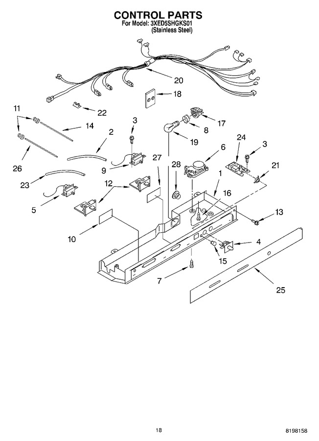Diagram for 3XED5SHGKS01