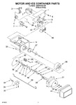 Diagram for 05 - Motor And Ice Container Parts