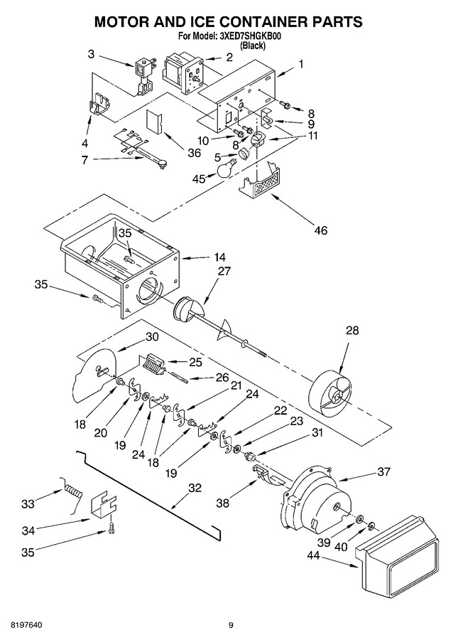 Diagram for 3XED7SHGKB00