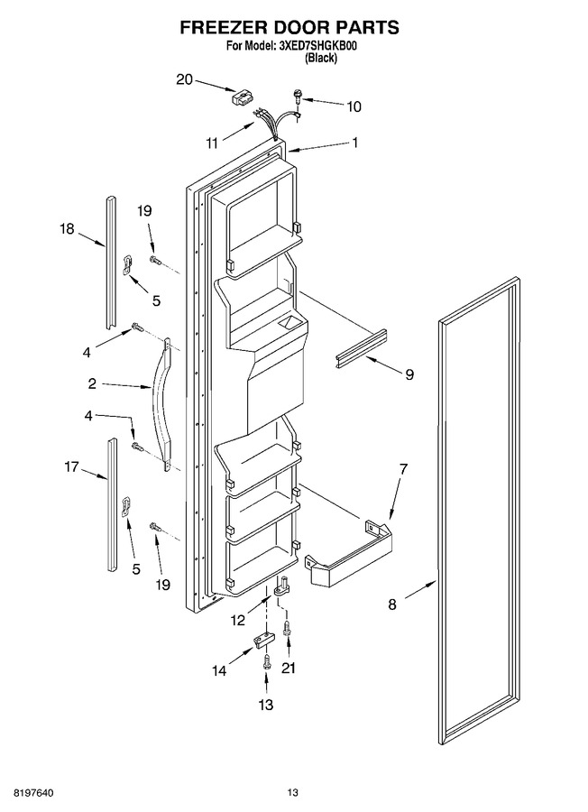 Diagram for 3XED7SHGKB00