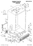 Diagram for 01 - Cabinet Parts