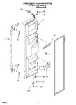 Diagram for 06 - Freezer Door Parts