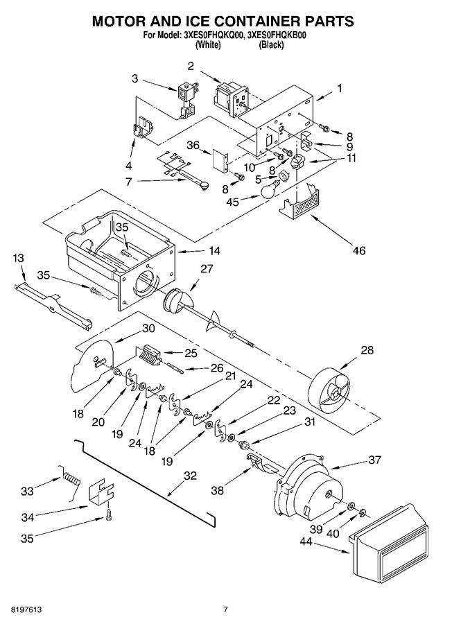 Diagram for 3XES0FHQKQ00
