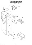 Diagram for 03 - Freezer Liner