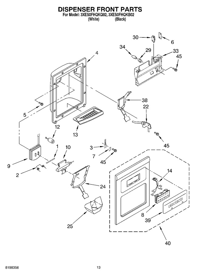 Diagram for 3XES0FHQKB02