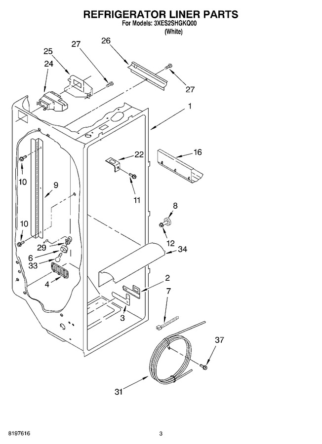 Diagram for 3XES2SHGKQ00