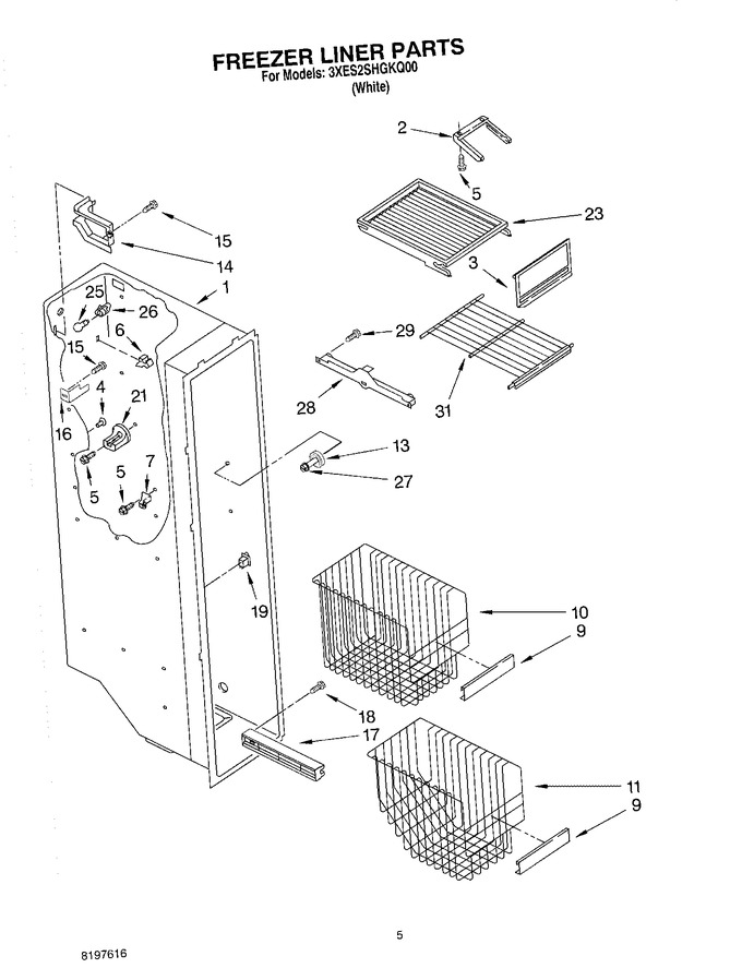 Diagram for 3XES2SHGKQ00