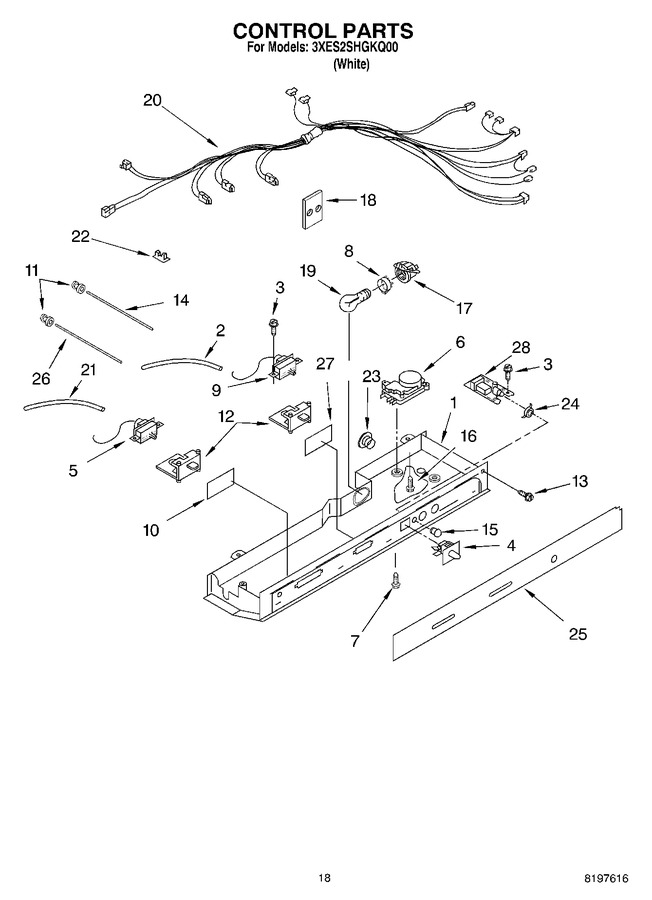 Diagram for 3XES2SHGKQ00