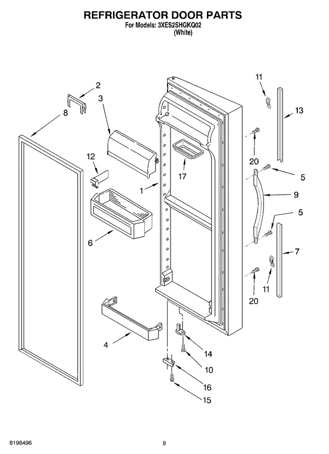 Diagram for 3XES2SHGKQ02